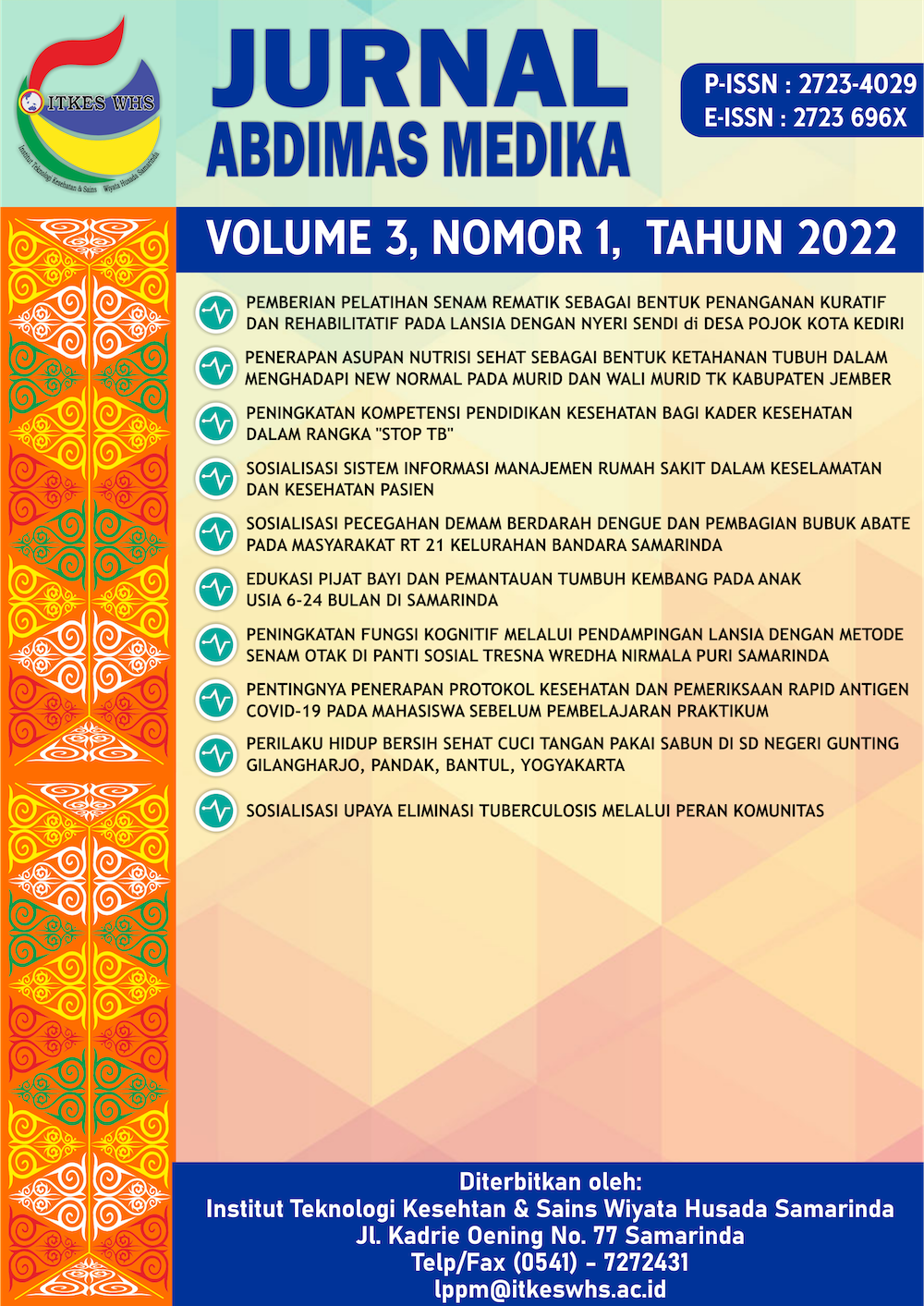 					View Vol. 3 No. 1 (2022): Volume 3 Nomor 1 Tahun 2022
				